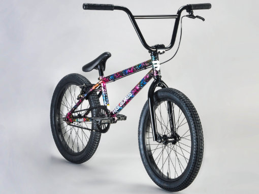 Mafiabike 20" Kush 1 Freestyle BMX Bicycle Bike 1 Piece Crank Splatter NEW 