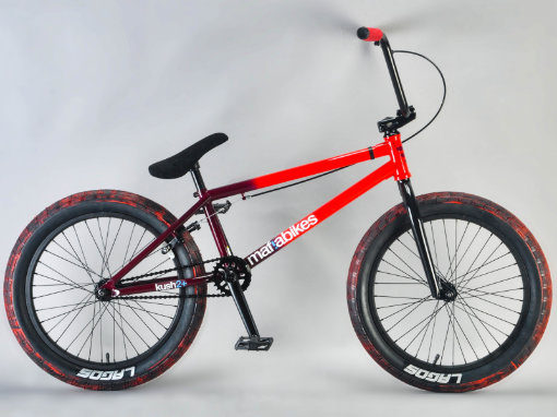 Mafiabike Kush2+ Red Fade BMX bike 