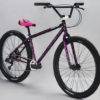 Bomma 27.5 Inch Purple Splatter Mafia wheelie bike at Dewitt Bikeworks